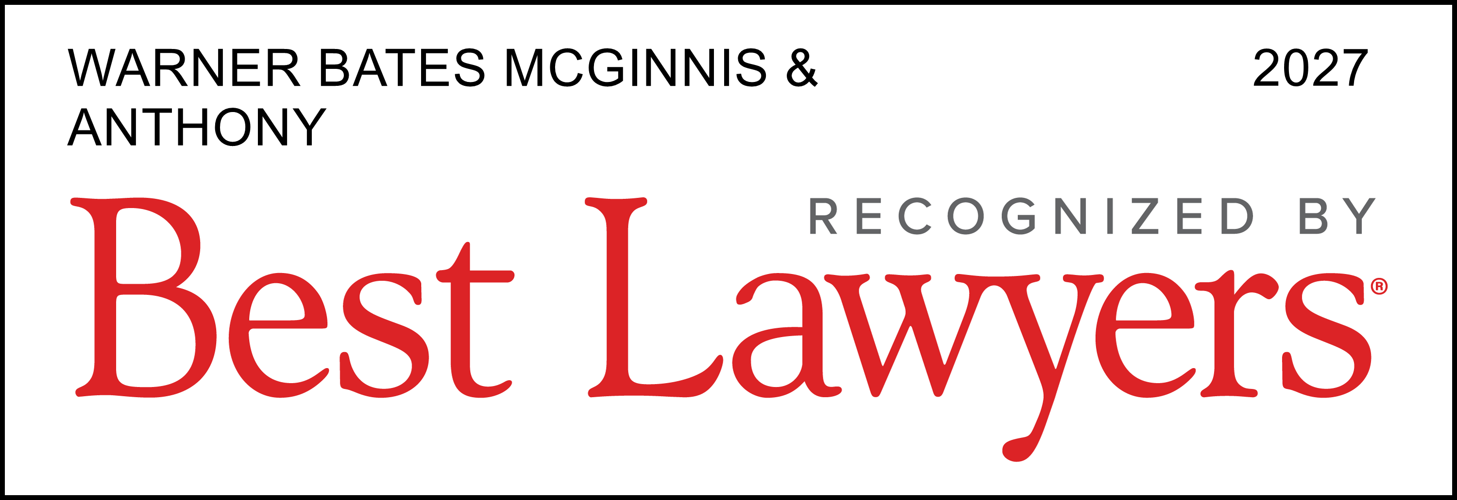 2027 Best Lawyers
